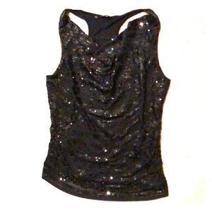 GUESS sequin tank top
